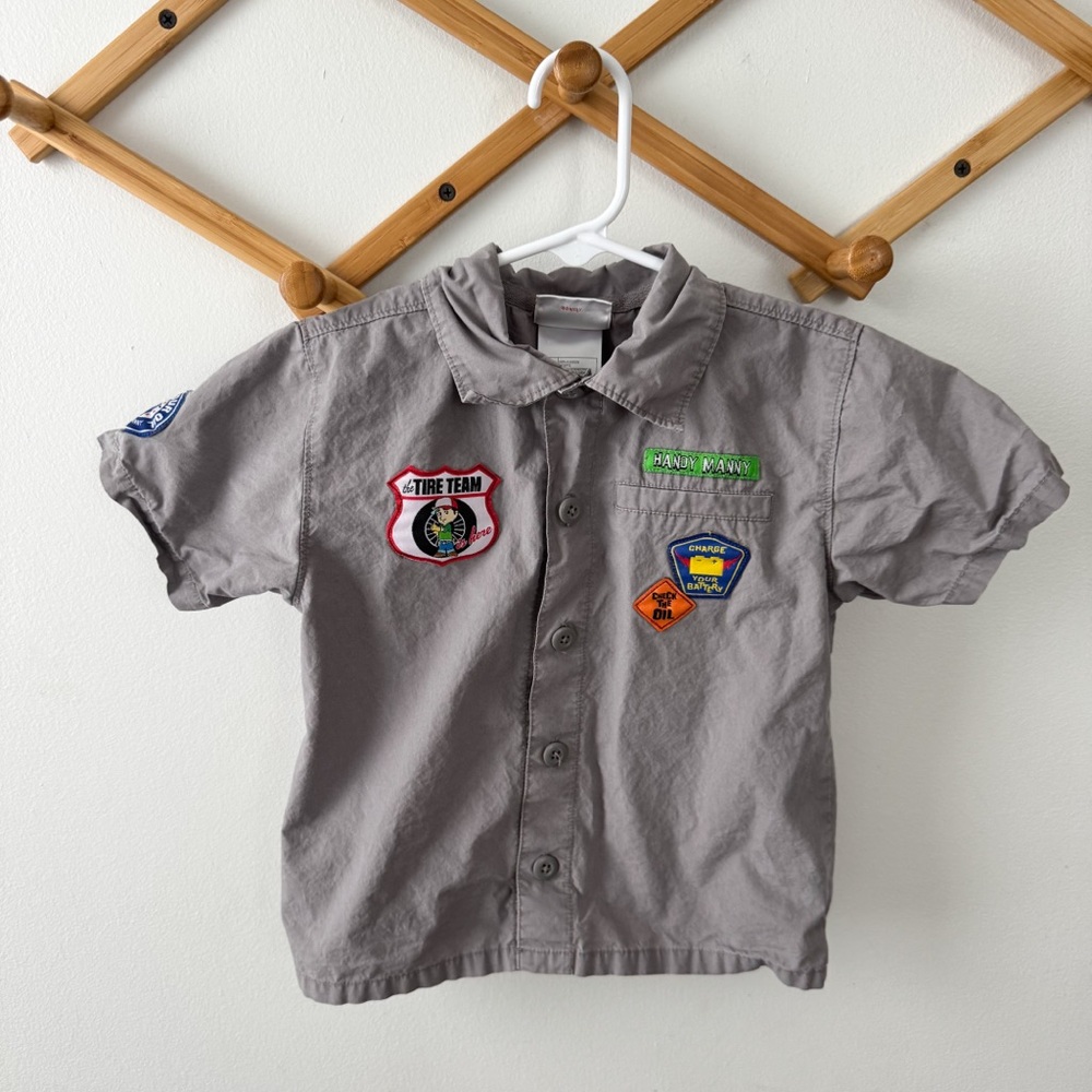 Vintage Handy Manny button down shirt 2T